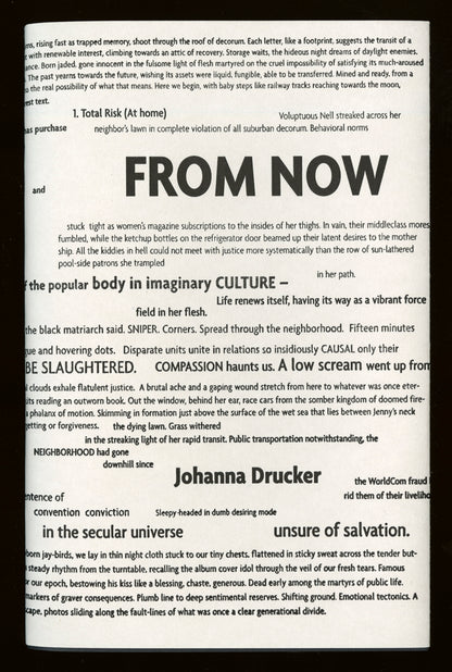 Johanna Drucker : From Now