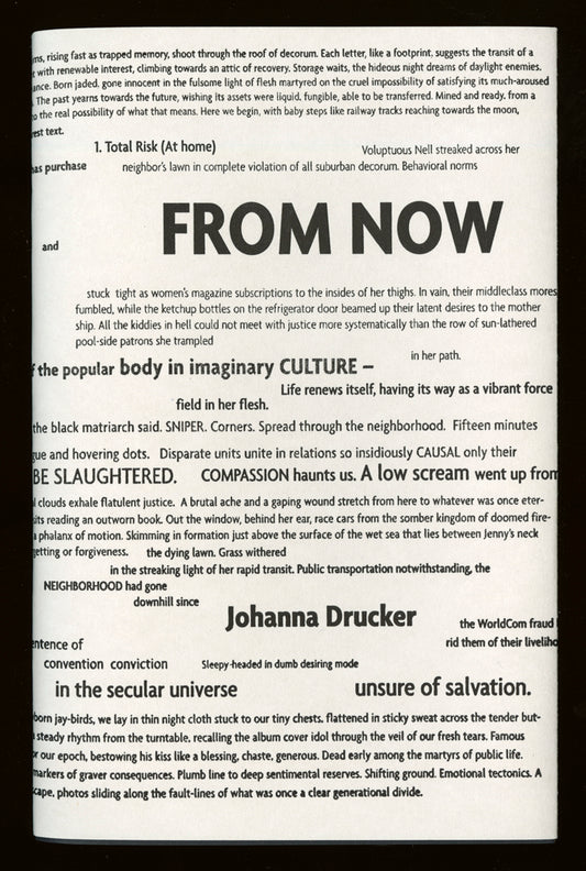 Johanna Drucker : From Now