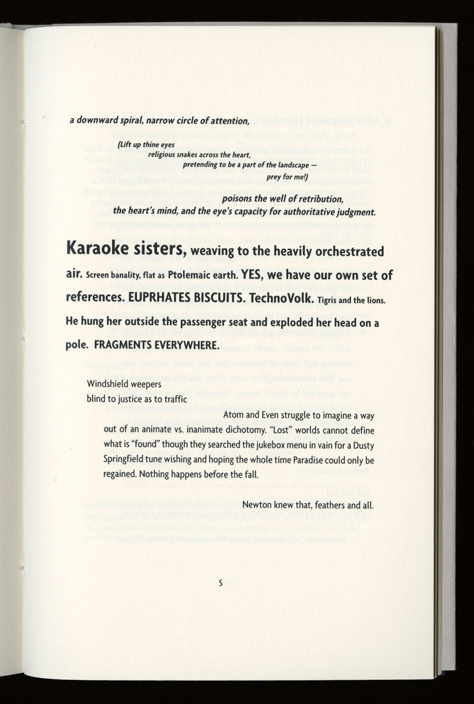 Johanna Drucker : From Now