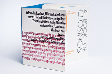 Kyle Schlesinger : A Book of Closings