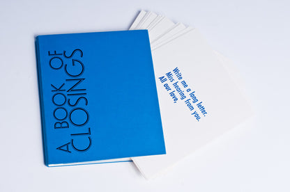 Kyle Schlesinger : A Book of Closings