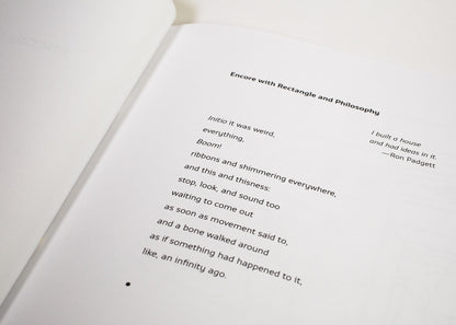 Ron Padgett & Trevor Winkfield : Encore with Rectangle and Philosophy