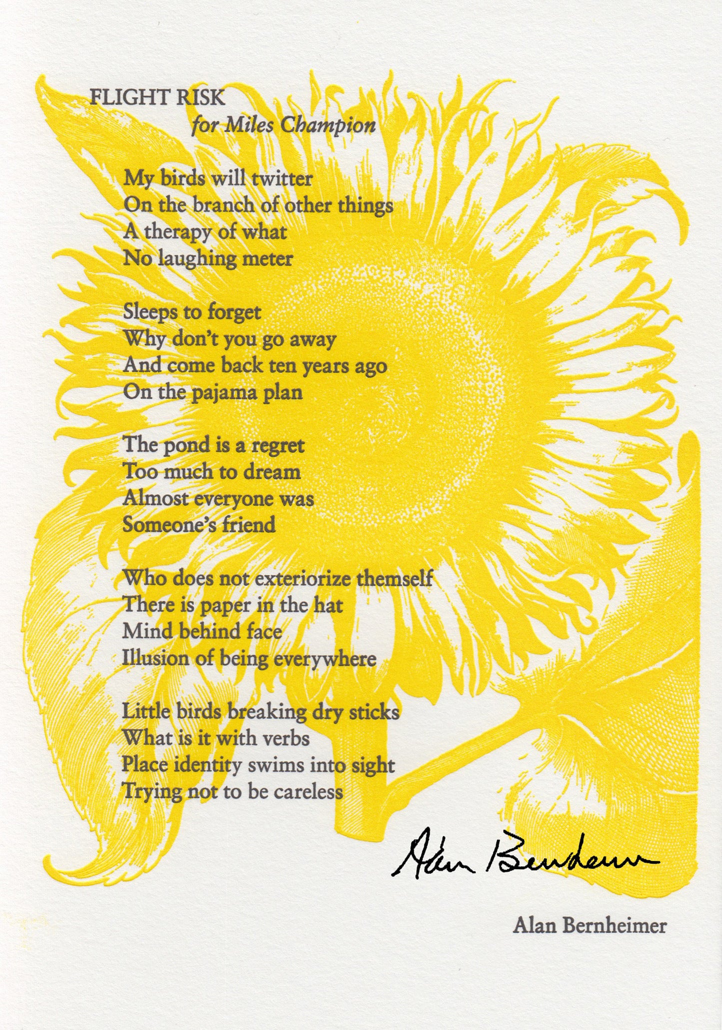 Alan Bernheimer : From Nature