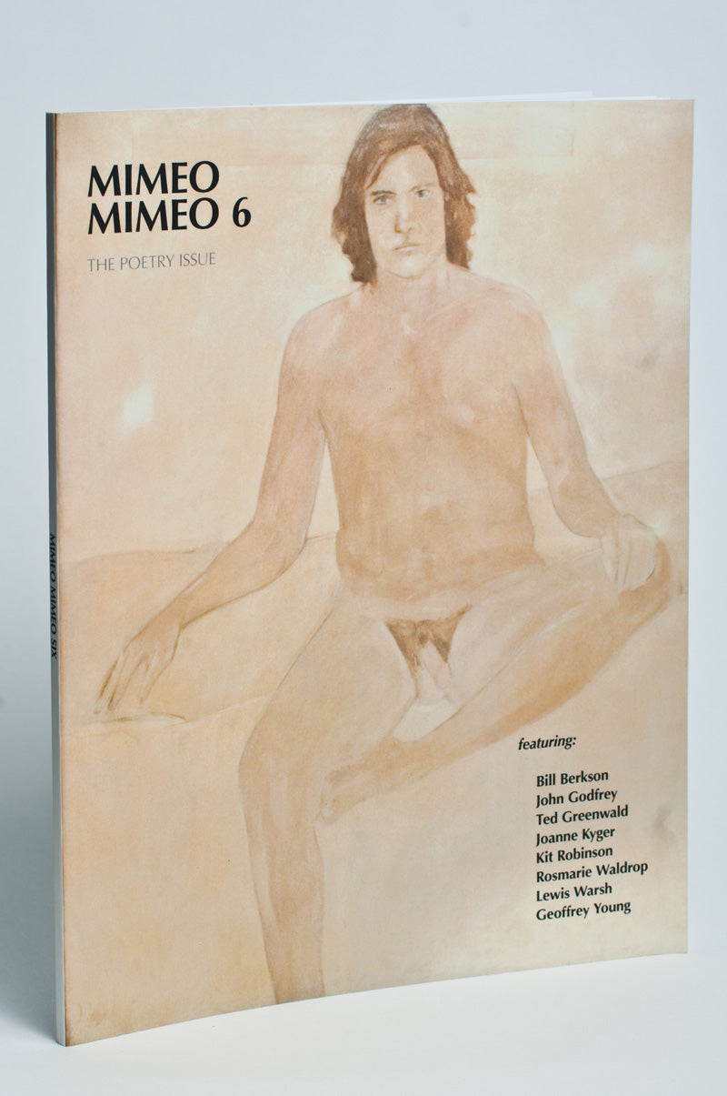 Mimeo Mimeo #6 : The Poetry Issue
