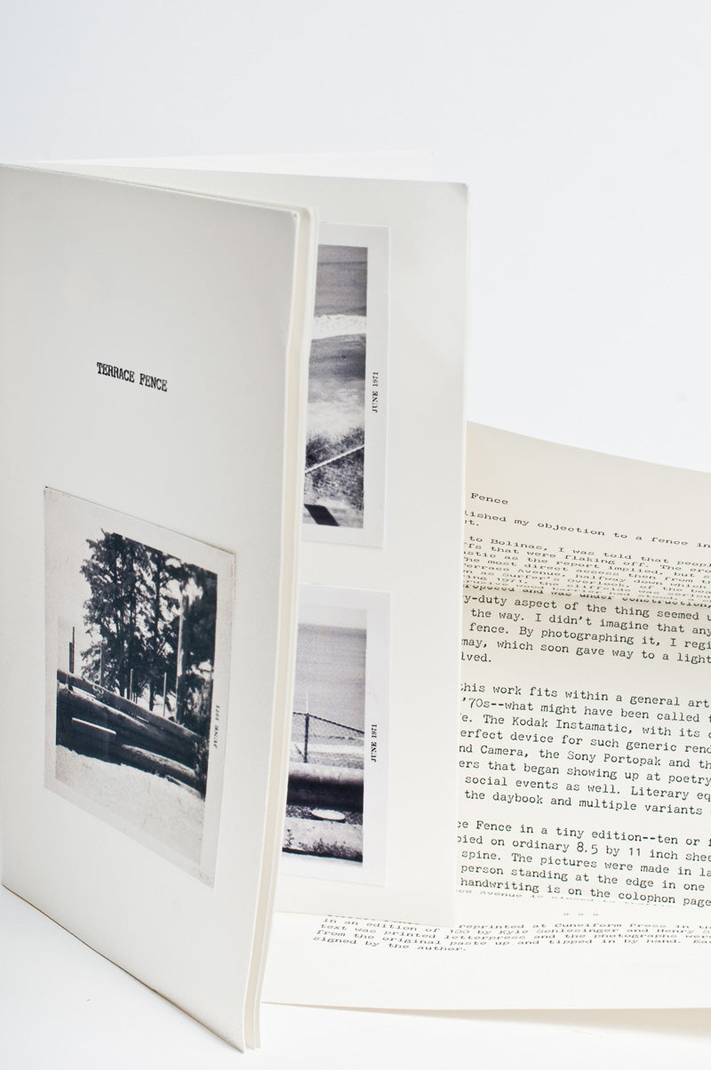 Bill Berkson : Terrace Fence